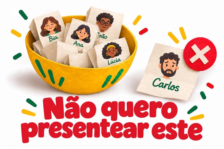 Não quero presentear este